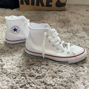 White high top converse